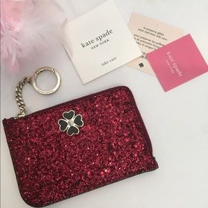 New Kate Spade Keychain Cardholder